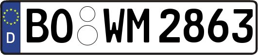 BO-WM2863