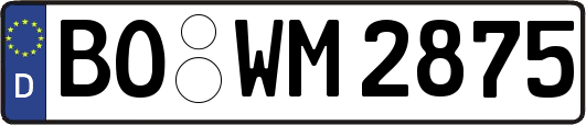 BO-WM2875