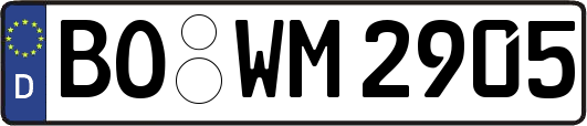 BO-WM2905