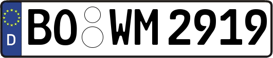 BO-WM2919