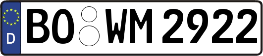 BO-WM2922