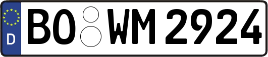 BO-WM2924