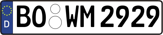 BO-WM2929
