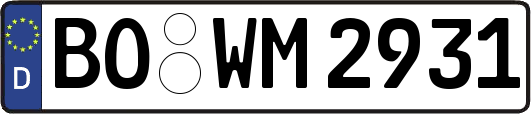 BO-WM2931