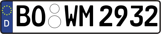BO-WM2932