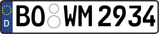 BO-WM2934