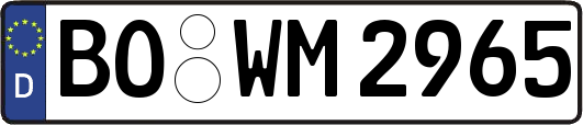 BO-WM2965