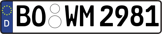 BO-WM2981