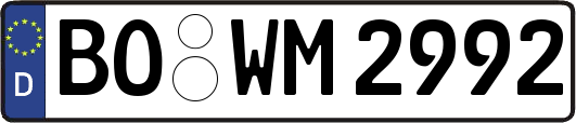 BO-WM2992