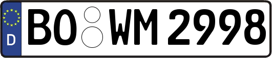 BO-WM2998