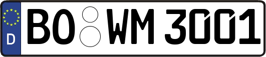 BO-WM3001