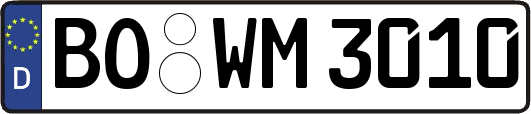 BO-WM3010