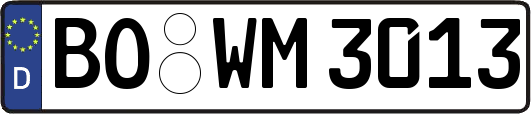 BO-WM3013
