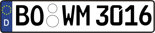 BO-WM3016
