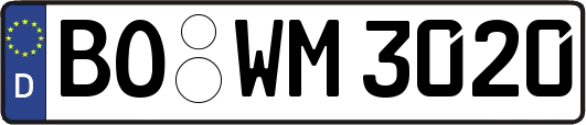 BO-WM3020