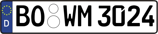 BO-WM3024