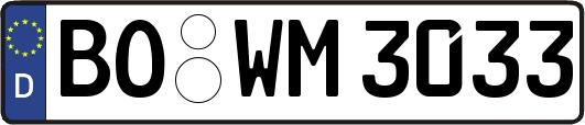 BO-WM3033