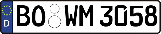 BO-WM3058