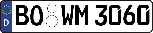 BO-WM3060