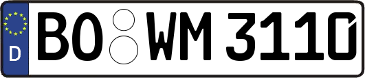 BO-WM3110