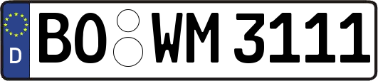 BO-WM3111
