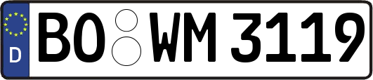 BO-WM3119