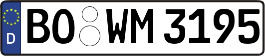 BO-WM3195