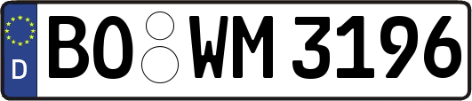 BO-WM3196