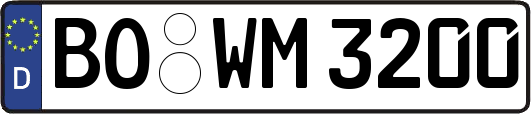 BO-WM3200