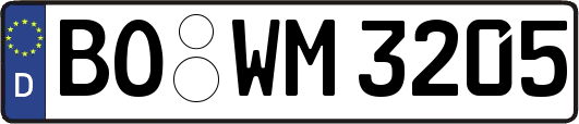 BO-WM3205