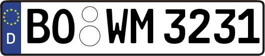 BO-WM3231