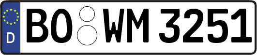 BO-WM3251