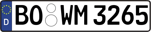 BO-WM3265