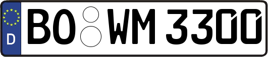 BO-WM3300