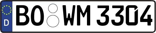 BO-WM3304