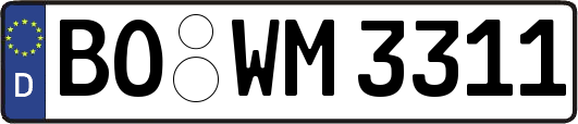 BO-WM3311