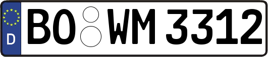 BO-WM3312