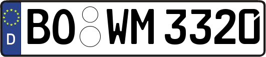 BO-WM3320