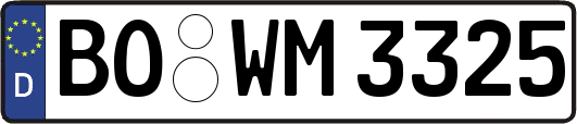BO-WM3325
