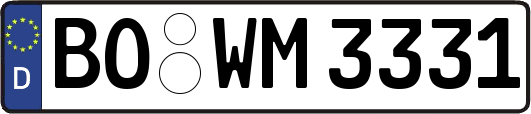 BO-WM3331