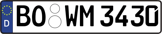 BO-WM3430