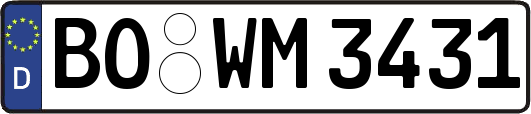 BO-WM3431