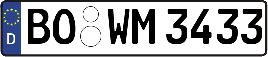 BO-WM3433