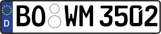 BO-WM3502