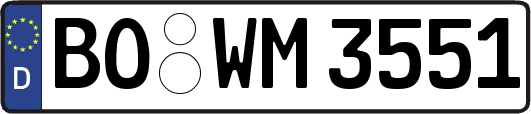 BO-WM3551