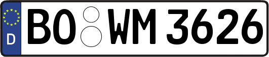 BO-WM3626