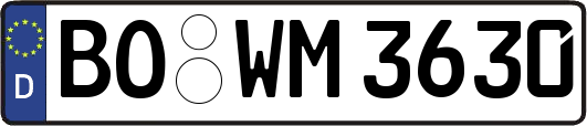 BO-WM3630