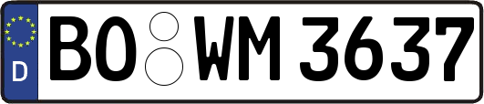 BO-WM3637