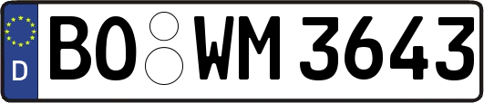 BO-WM3643