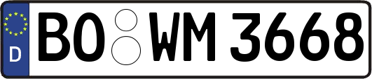 BO-WM3668